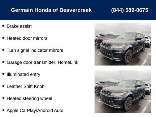 2019 Land Rover Range Rover Sport HST MHEV