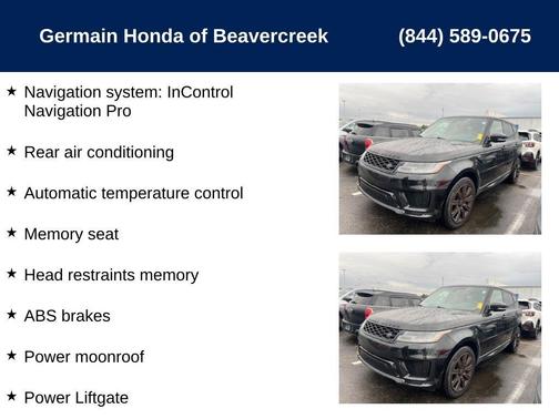 2019 Land Rover Range Rover Sport HST MHEV