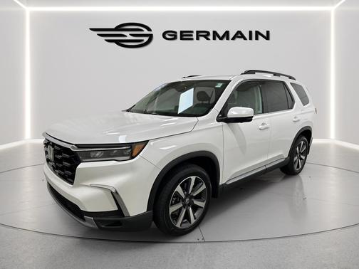 Platinum White Pearl 2025 Honda Pilot Elite