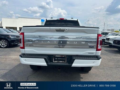 White Metallic 2023 Ford F-150 Platinum