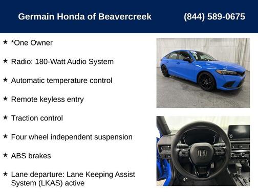 2022 Honda Civic Sport