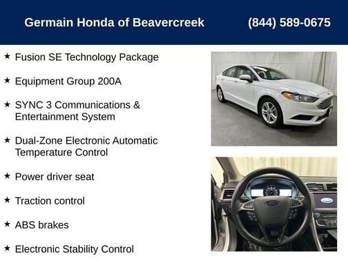 2018 Ford Fusion SE