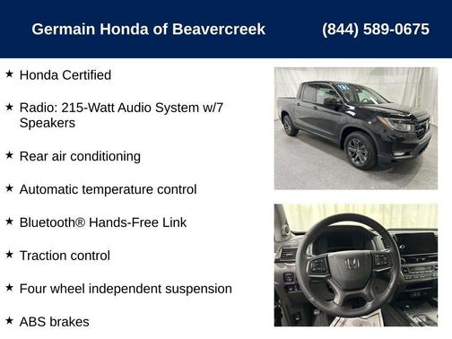 2025 Honda Ridgeline Sport