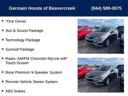 2018 Chevrolet Cruze LT