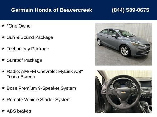 2018 Chevrolet Cruze LT