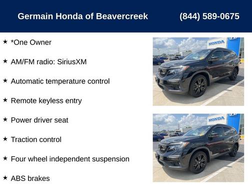 2022 Honda Pilot Sport