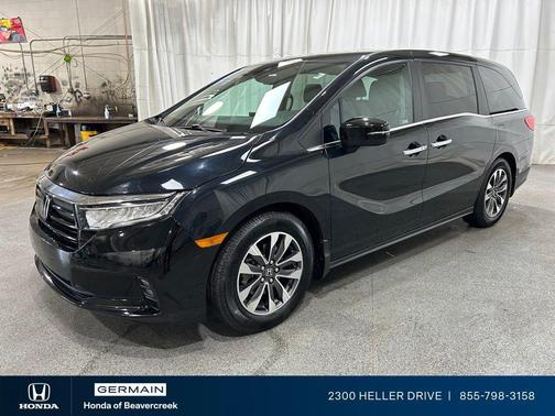 Crystal Black Pearl 2021 Honda Odyssey EX-L