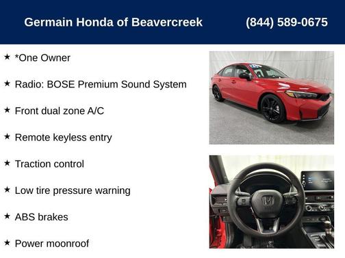 2025 Honda Civic Si Base w/High Performance Summer Tires (M6)
