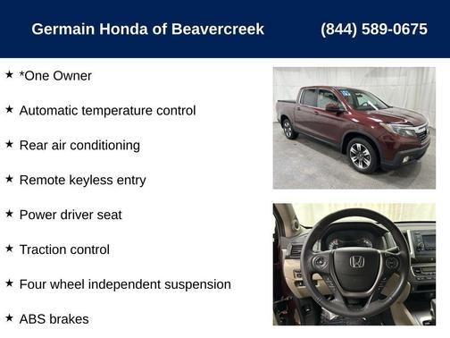 2019 Honda Ridgeline RTL