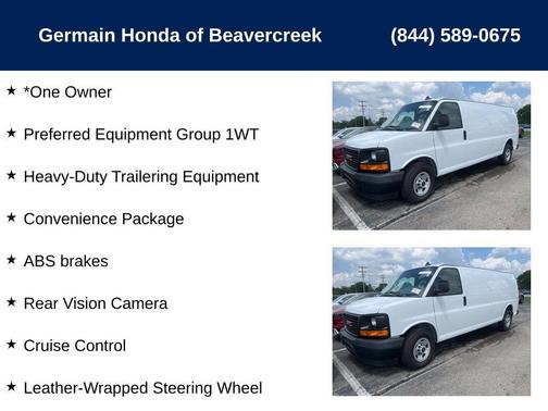2017 GMC Savana 2500 Work Van