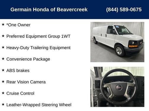 2017 GMC Savana 2500 Work Van