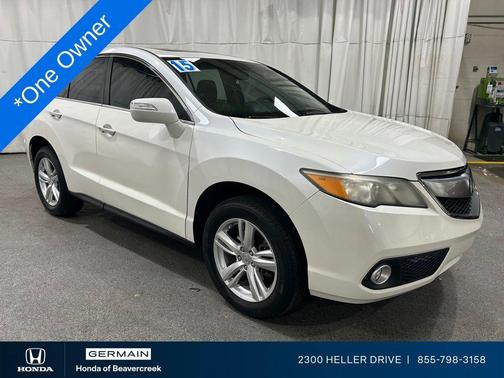White Diamond Pearl 2015 Acura RDX Technology Package