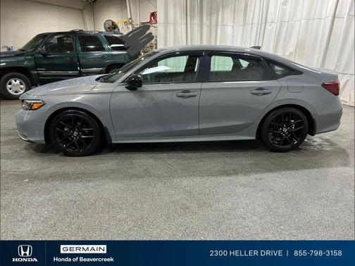 Urban Gray Pearl 2025 Honda Civic Sport