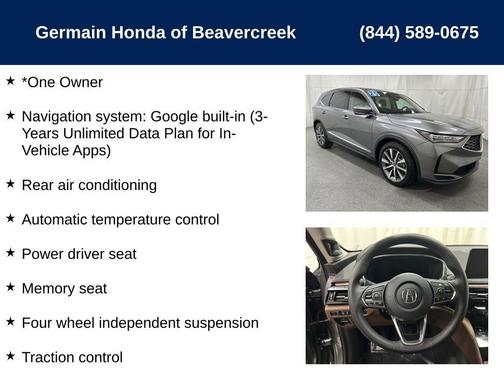 2025 Acura MDX Technology Package