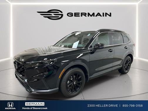 Crystal Black Pearl 2025 Honda CR-V Hybrid Sport-L