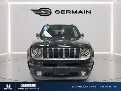 Black Clearcoat 2021 Jeep Renegade Limited
