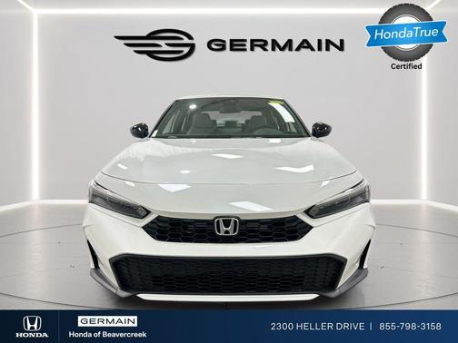Platinum White Pearl 2026 Honda Civic Hybrid