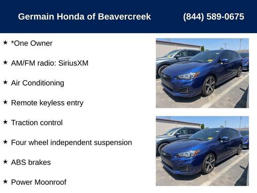 2018 Subaru Impreza 2.0i Sport