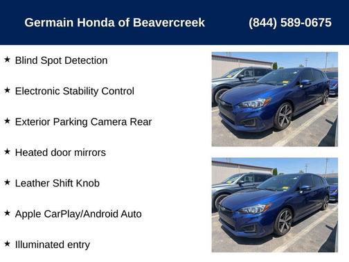 2018 Subaru Impreza 2.0i Sport