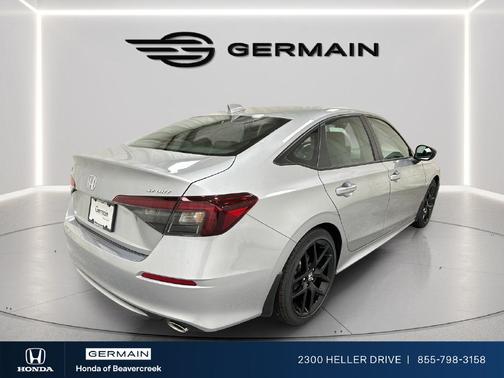 Solar Silver Metallic 2026 Honda Civic Sport