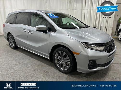Solar Silver Metallic 2026 Honda Odyssey Touring