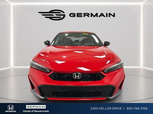 Rallye Red 2026 Honda Civic Hybrid Sport Touring