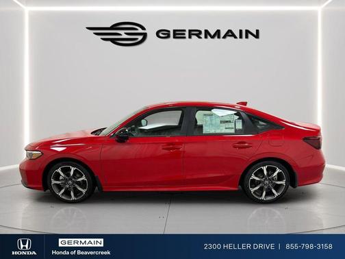 Rallye Red 2026 Honda Civic Hybrid Sport Touring