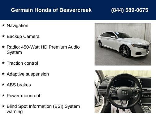 2022 Honda Accord Hybrid Touring