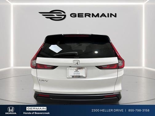 Platinum White Pearl 2025 Honda CR-V EX