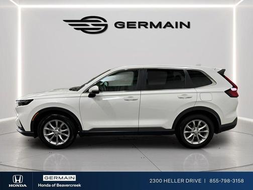 Platinum White Pearl 2025 Honda CR-V EX