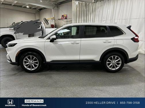 Platinum White Pearl 2025 Honda CR-V EX