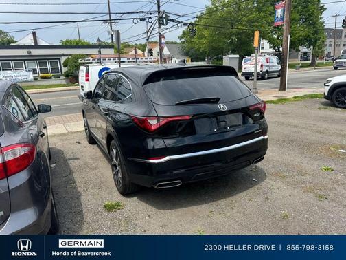 Black 2023 Acura MDX Technology