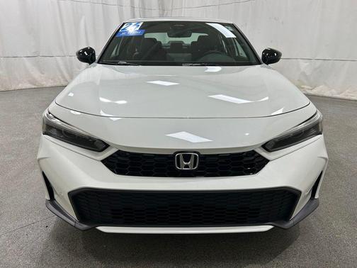 Platinum White Pearl 2026 Honda Civic Hybrid TOURING
