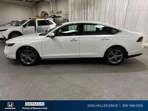 Platinum White Pearl 2023 Honda Accord EX