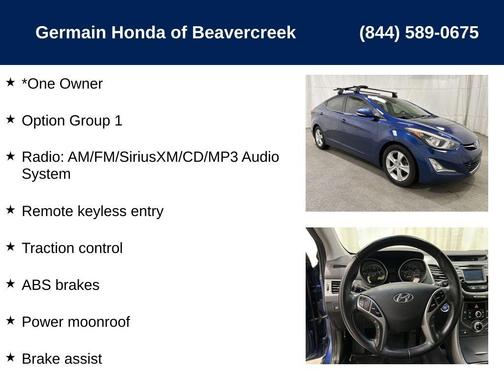 2016 Hyundai ELANTRA Value Edition