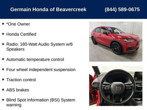 2025 Honda HR-V Sport