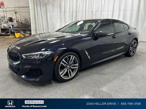 Carbon Black Metallic 2022 BMW 840 Gran Coupe i xDrive
