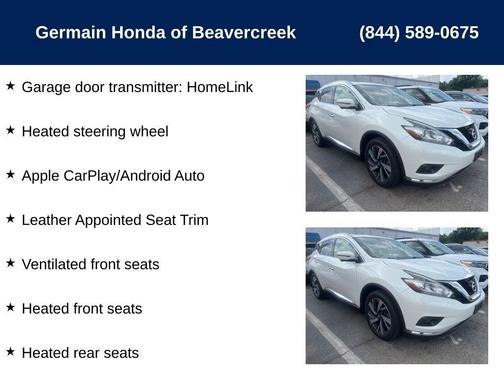 2018 Nissan Murano Platinum