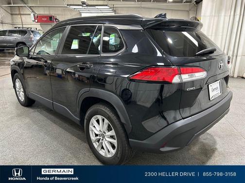 Jet Black 2022 Toyota Corolla Cross LE
