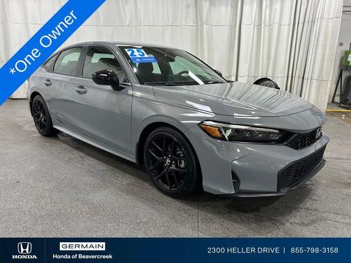 Urban Gray Pearl 2025 Honda Civic Sport
