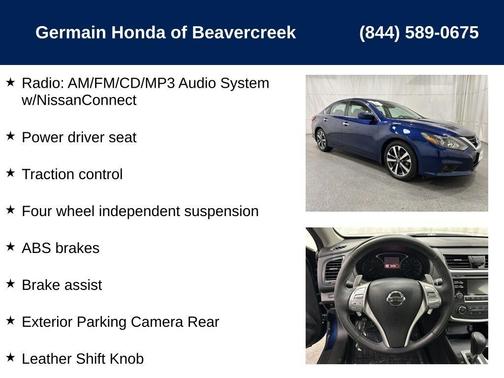 2016 Nissan Altima 2.5 SR