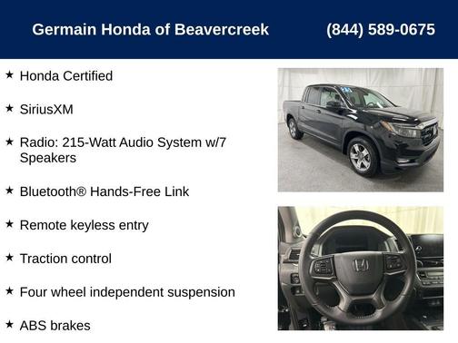 2025 Honda Ridgeline RTL