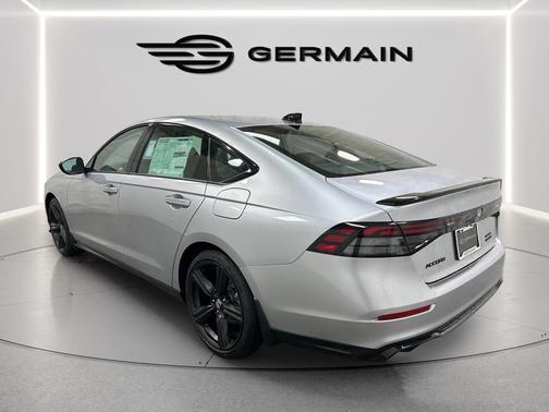 Solar Silver Metallic 2026 Honda Accord Hybrid Sport-L