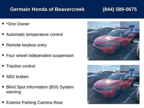 2025 Honda Civic Sport