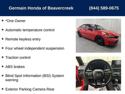 2025 Honda Civic Sport