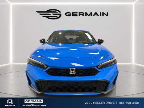 Boost Blue Pearl 2026 Honda Civic Hybrid Sport Touring
