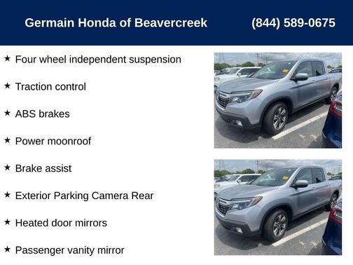 2019 Honda Ridgeline RTL-T