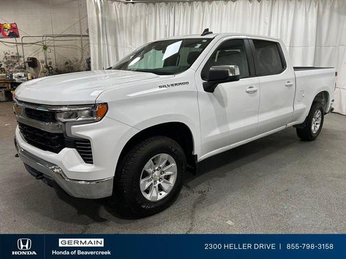 Summit White 2023 Chevrolet Silverado 1500 LT