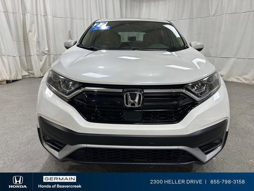 Platinum White Pearl 2022 Honda CR-V EX