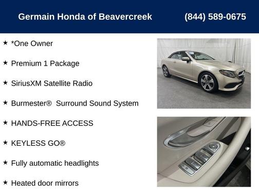 2019 Mercedes-Benz E-Class E 450 4MATIC